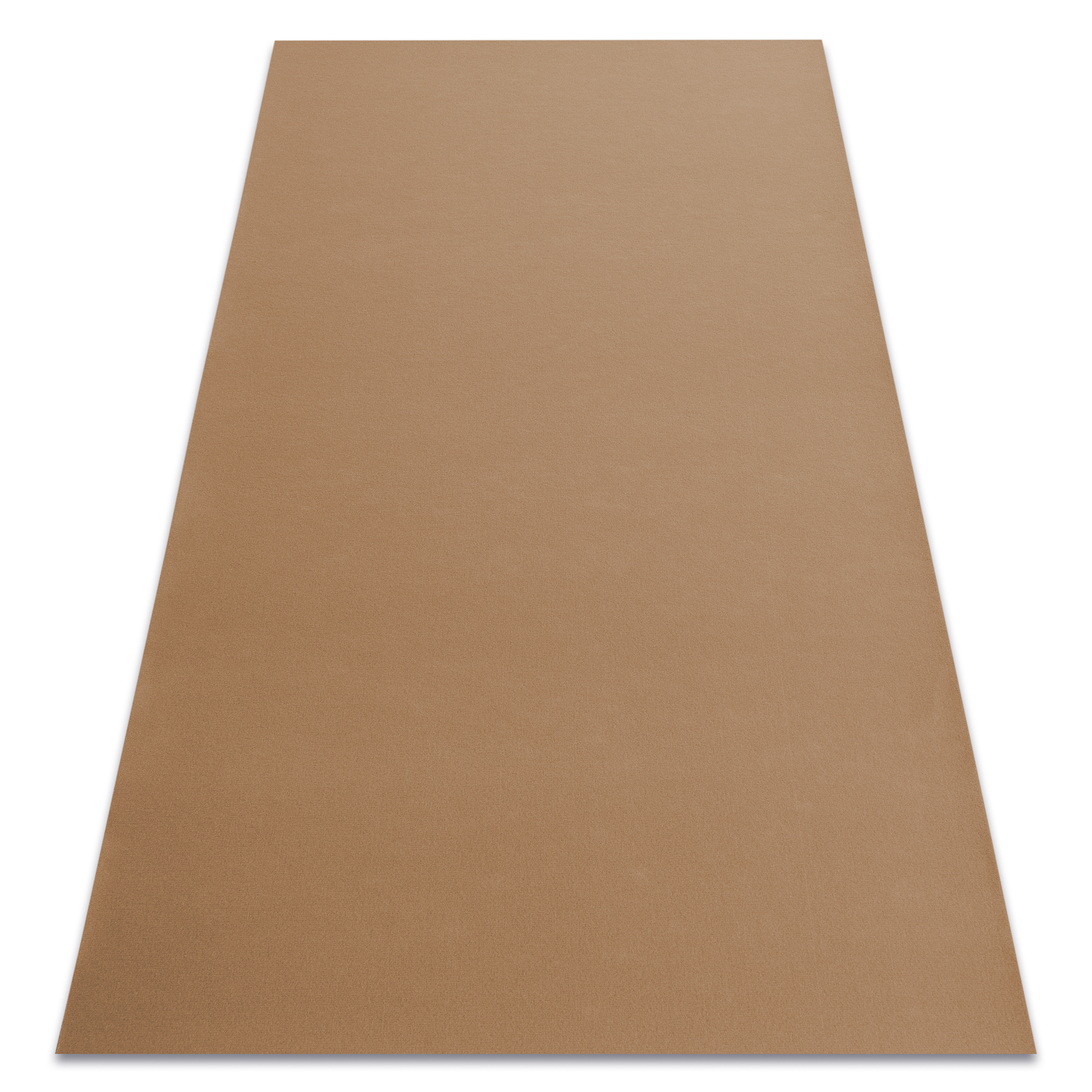 Alfombra con refuerzo de goma rumba 1995 un solo color beige 200x250 cm