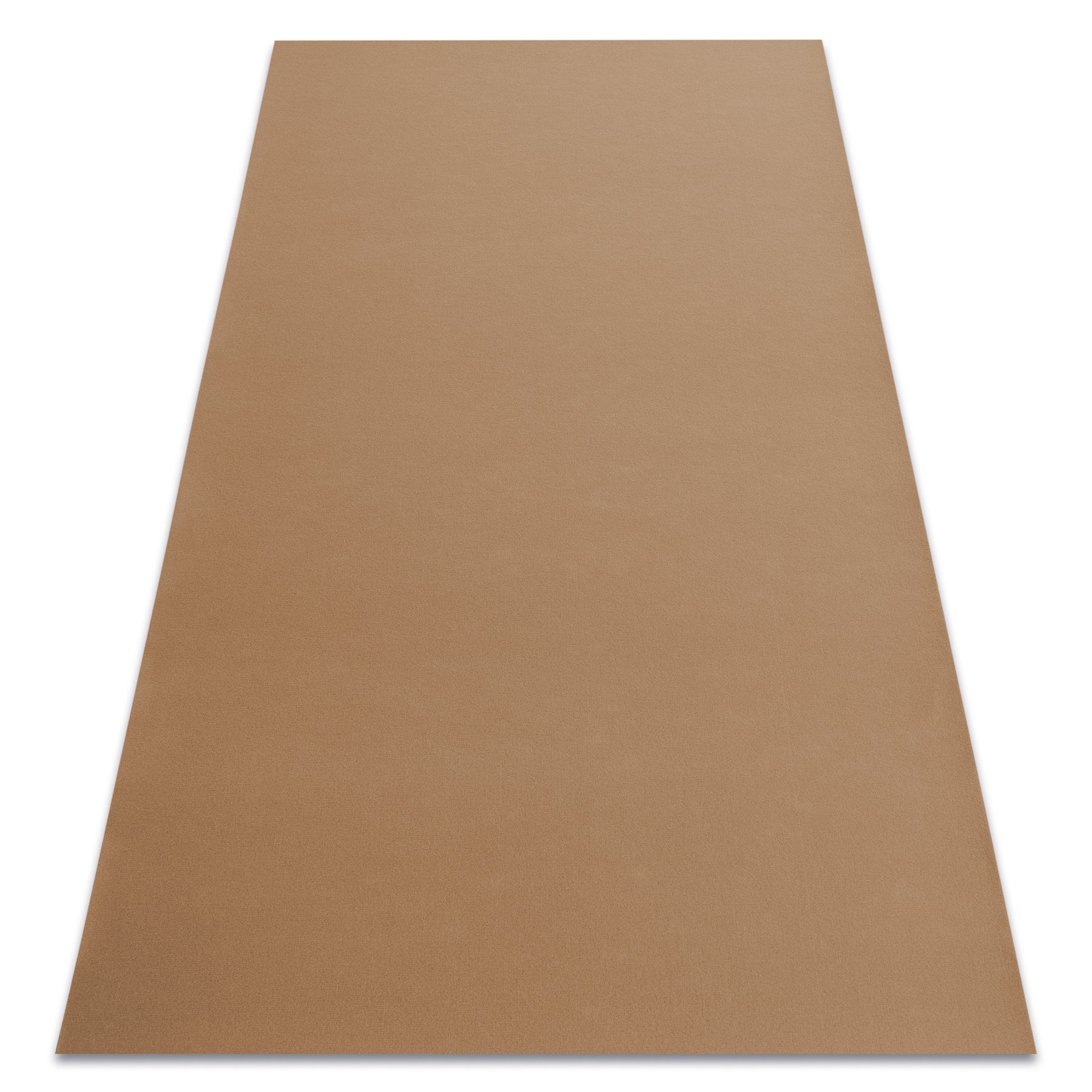 Alfombra con refuerzo de goma rumba 1995 un solo color beige 200x250 cm