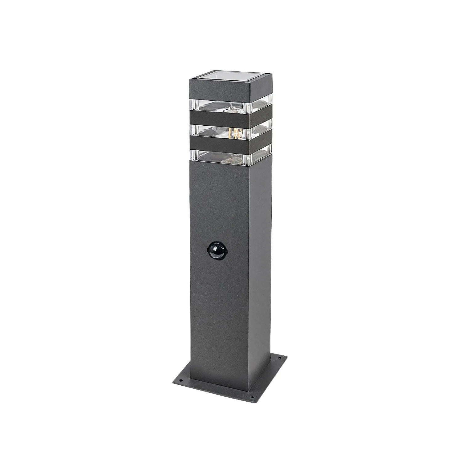 Lampa ogrodowa stojąca Ankara antracytowa 1xE27x12W IP44 wym: 44 x 13 x 13 cm aluminium Rabalux