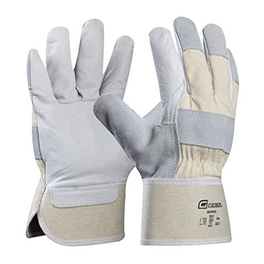 Guanti da lavoro in pelle fiore Coverguard Eurostrong 2220 - BLU 2218