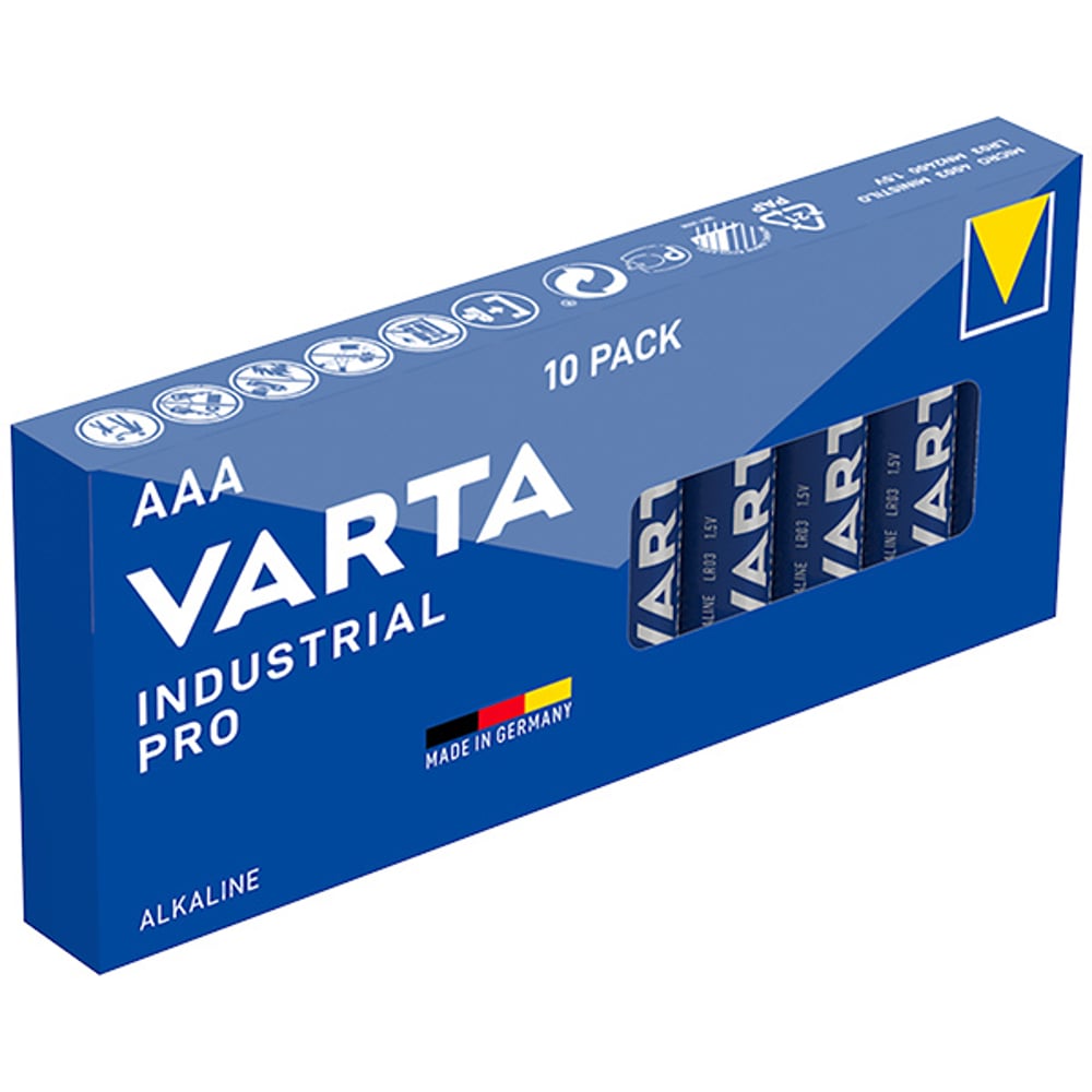 10 Piles LR03 AAA VARTA Alcaline - 4