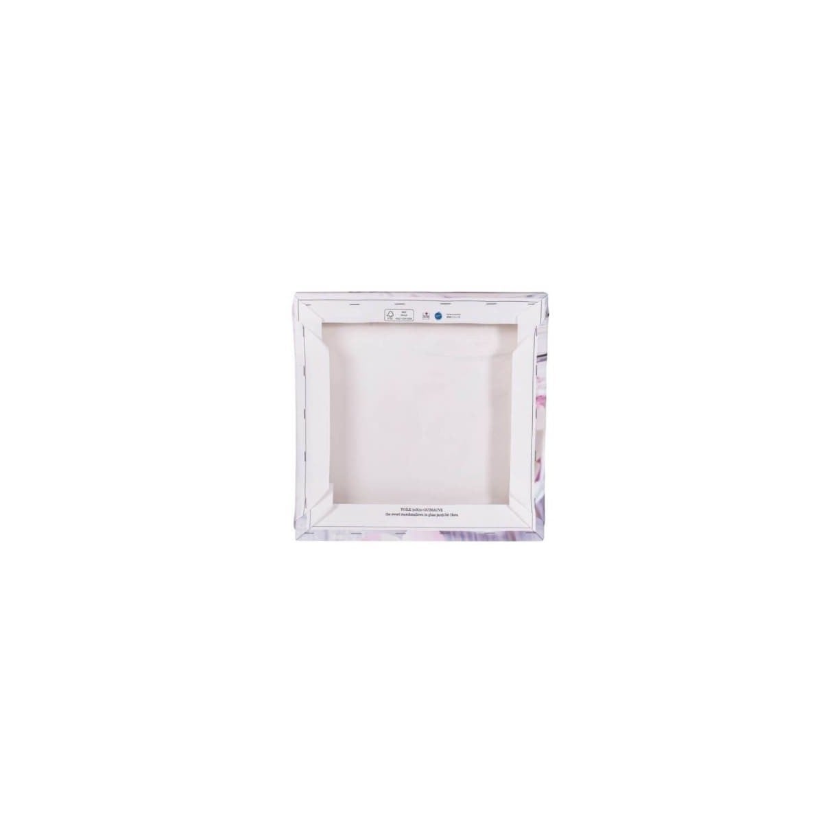 Tableau sur toile à colorier père Noël 30x30 cm - 4