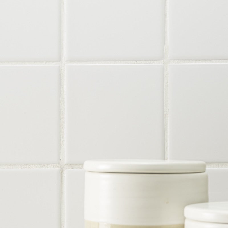 Pure Blanc Mat 20x20 PRÉDÉCOUPÉ (10x10) - 5