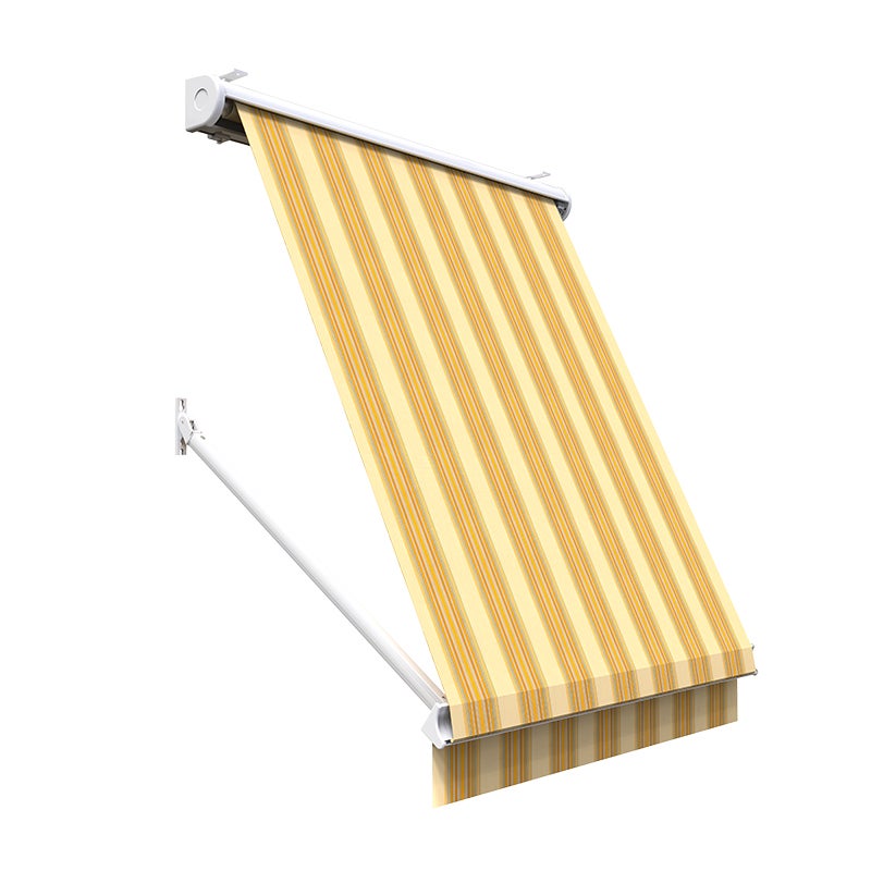 Store à projection avec coffre 160 x 70 cm de fenêtre - Jaune rayé - 4