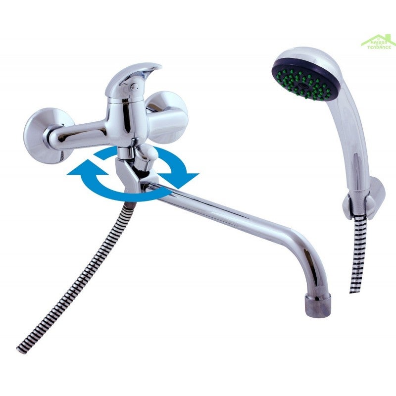 Airuida Robinet De Cuve Chromé Poli, Grande Cascade De Salle