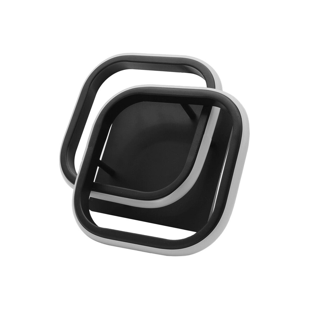 Plafon Casper kwadratowy czarno-biały LED 24W 4000K 2350lm wym: 10 x 23 cm IP20 aluminium IdeaLED