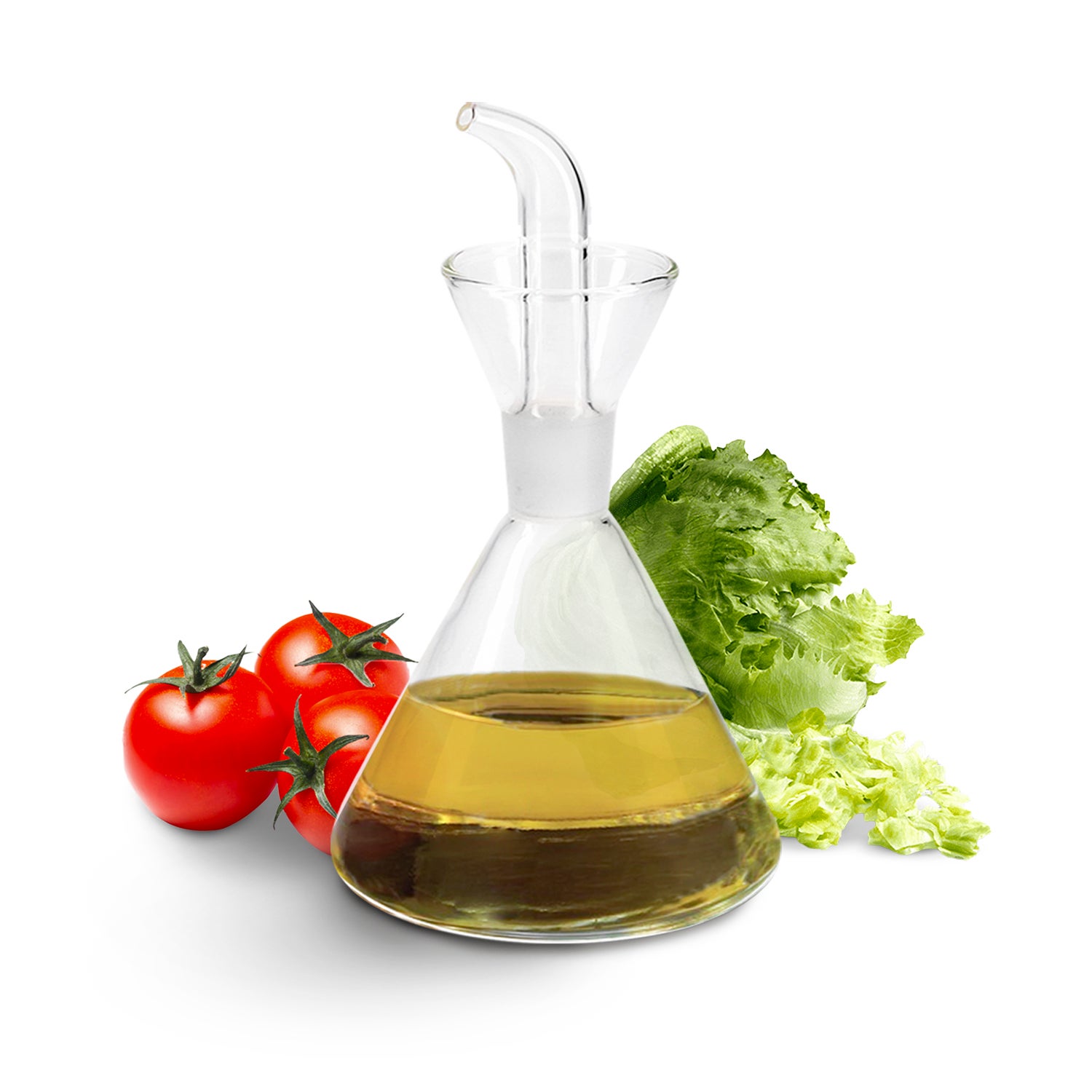 Aceitera De Cristal Con Sistema Antigoteo, Capacidad 500 ml. - 9