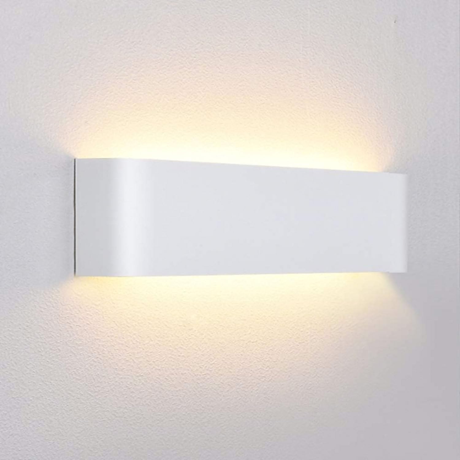 LED Applique Murale Intérieure Blanc Chaud 3000k Luminaire D Escalier Encastre De Mur Etendu 2 5w Lumiere D Escalier Rectangulaire Pour Terrasse Mur Pathway Argent 4 Pieces