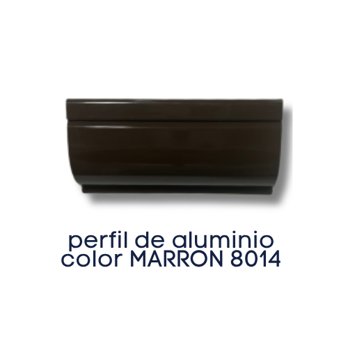 [KIT] Mosquitera corredera recortable marrón 100x200 - 2