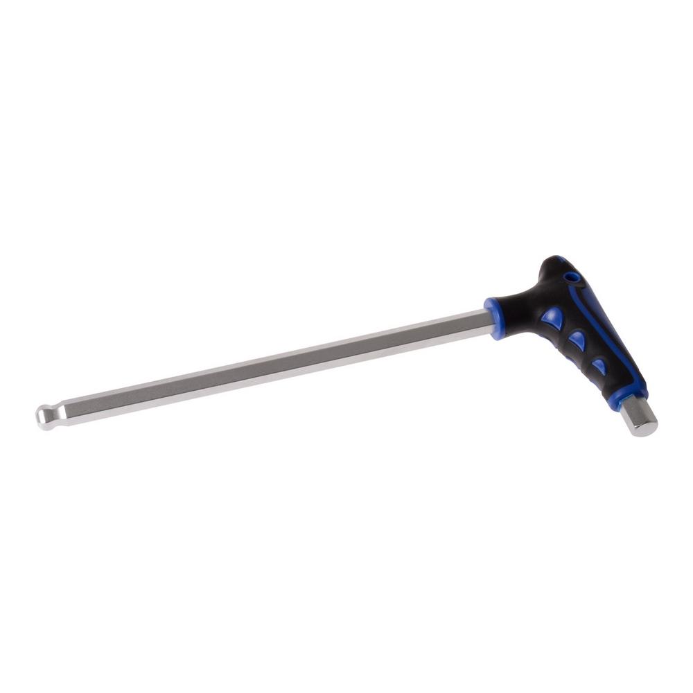 Surubelnita hexagonala cu cap sferic PROJAHN cu maner in forma T si anti-alunecare 4 mm, lungime 150 mm