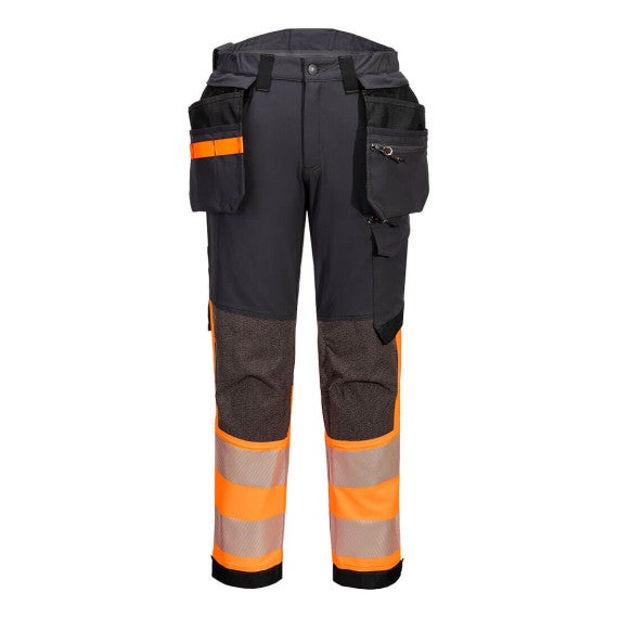 Pyramex Safety RSZH34 Series Sudadera Negra De Visibilidad Mejorada ANSI Tipo 0 Clase 1 Con Cinta Reflectante De Contraste, Grande