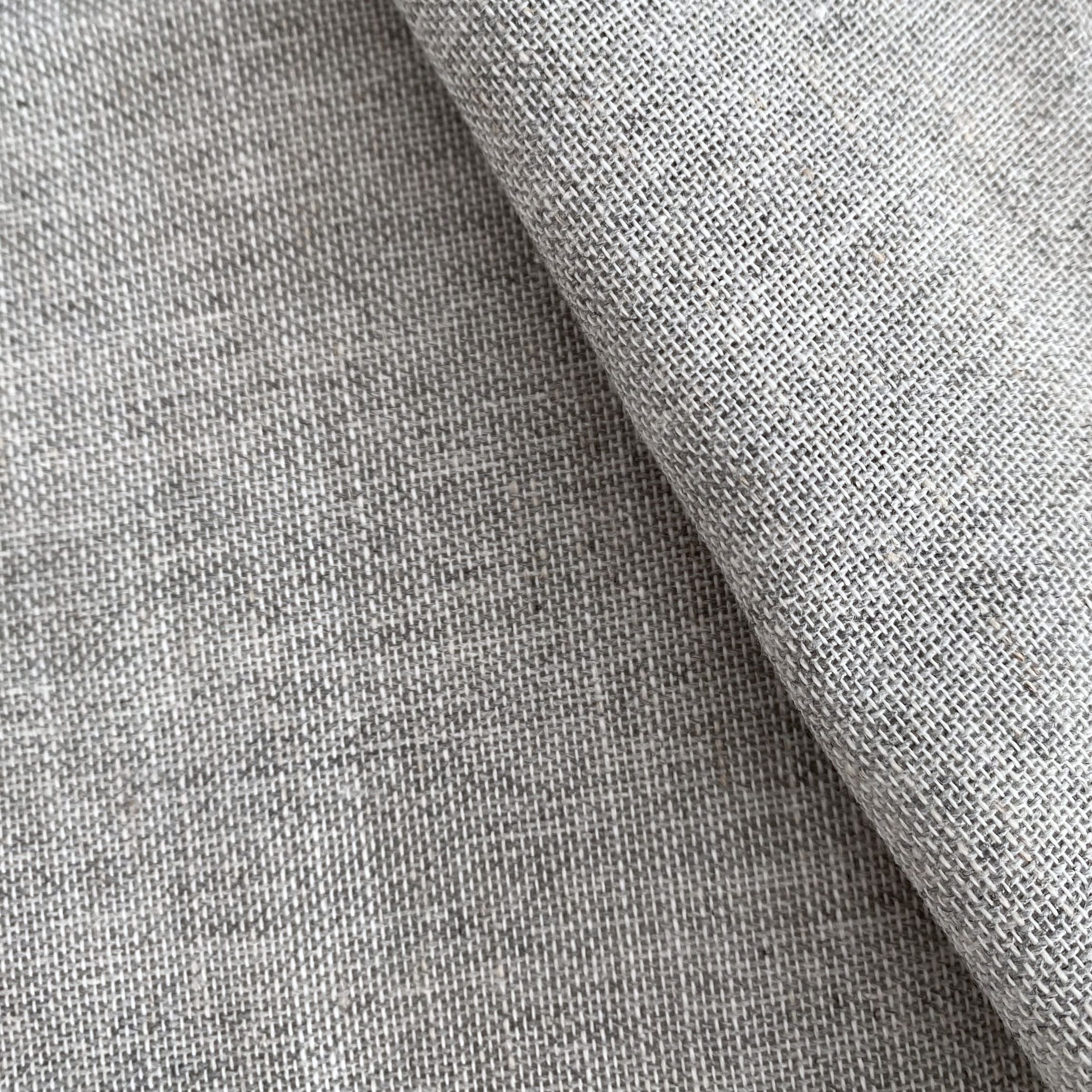 Kaaten Tende a pacchetto filtrante texture lino Grigio Chiaro 60cm X 175cm - 5