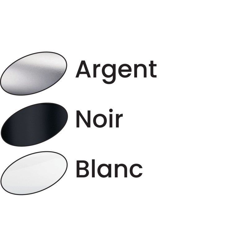 Plaque support HR300 coudée blanche RAL9016 HERACLES G HRA309900 - 2