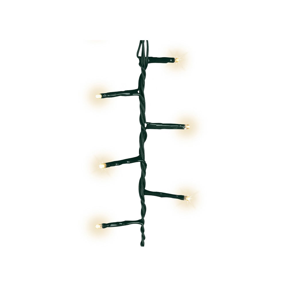 Guirlande scintillante compact EDM - esprit de Noël - blanc chaud - ampoules LED - 16 m - 72265 - 5