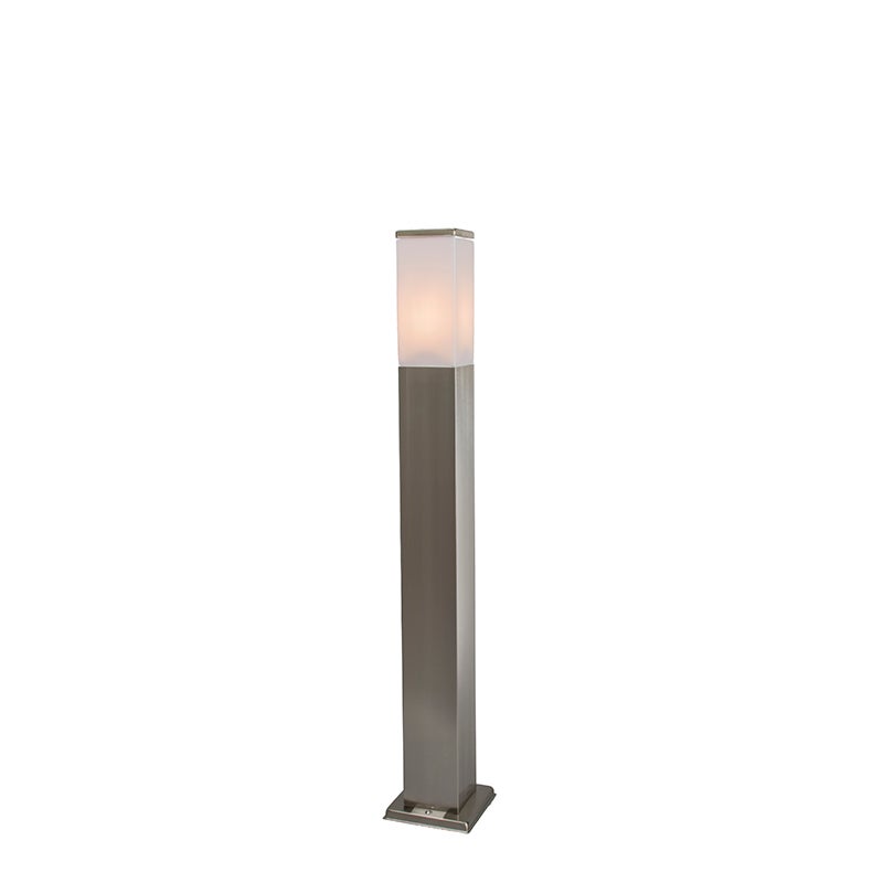 Inteligentna lampa zewnętrzna 80 cm stal z WiFi P45 - Malios