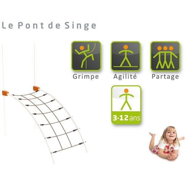 Structure de jeux 8 enfants Trigano EVO KIDS - 8