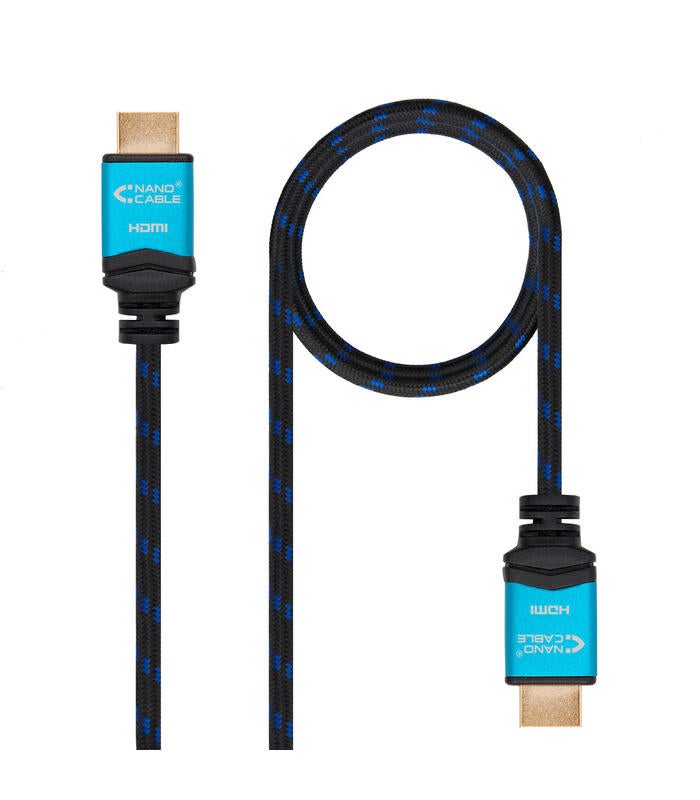 Nanocable Negro Cable Hdmi Nano Cable Hdmi A/M - Hdmi A/M V2.0 10,0M Alta 4K - Imagen 4
