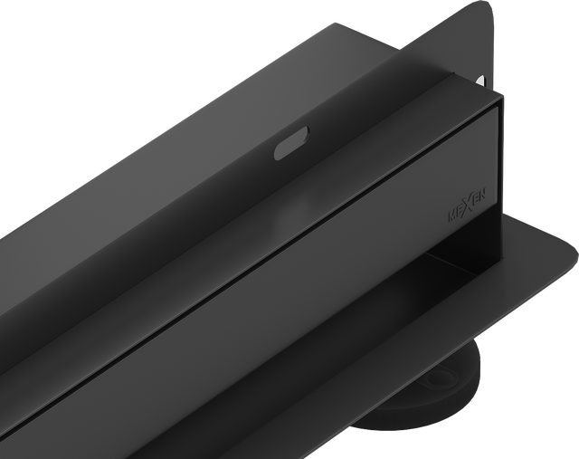 Mexen Flat Wall drain linéaire mural 2en1 80 cm, noir - 1730080