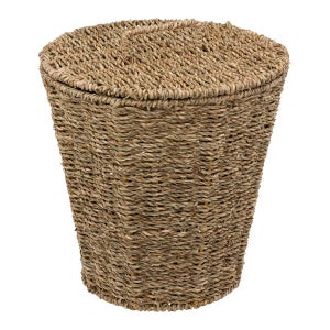 Cesta De Junco Marino, Blanco/beige - Juego De 4 NORA | Maisons Du Monde