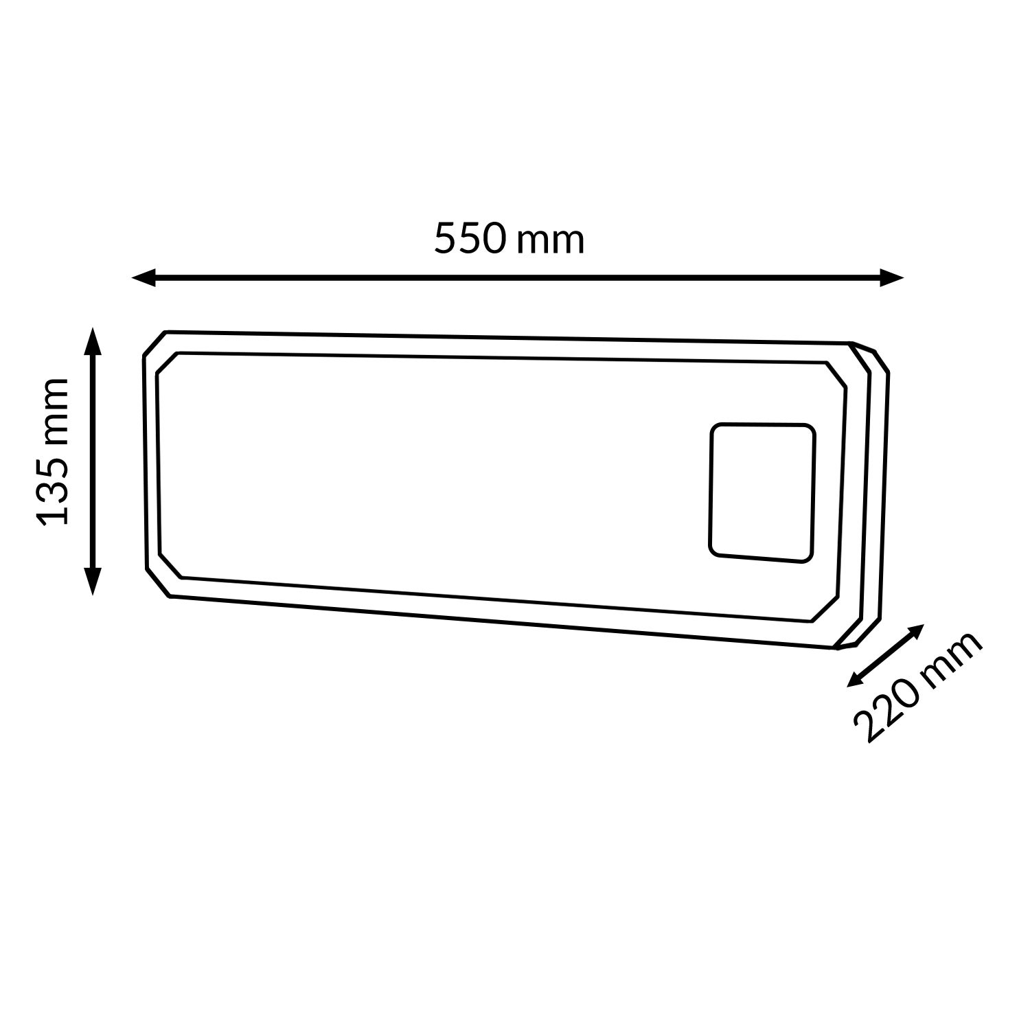 Calefactor Split Électrico de Pared Muro 2000W IPX2, ILUMINASHOP - 3