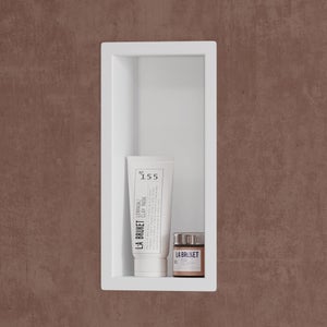 BERNSTEIN - Niche Murale Douche Blanche sans Rebord 20x30x10cm Acier Inoxydable étagère encastrée Salle de Bain, Anti-Rouille, étanche, Installation Facile - NT203010X BERNSTEIN - Niche Murale Douche Blanche sans Rebord 20x30x10cm Acier Inoxydable étagère encastrée Salle de Bain, Anti-Rouille, étanche, Installation Facile - NT203010X