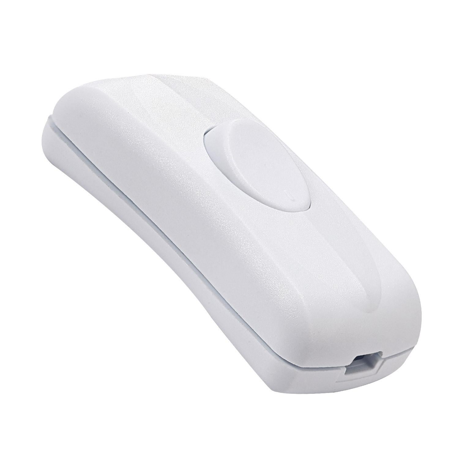Interruttore Inline A Bilico PRO ELEC PELB1632, 2A, Bianco, Per Cavo Bipolare