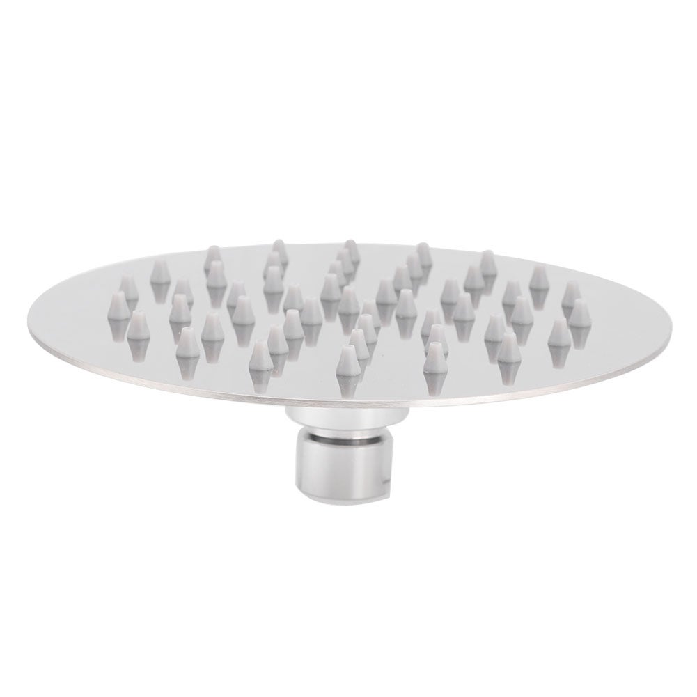 Pommeau de douche à effet de pluie, pomme de douche pivotante carrée de luxe en acier inoxydable