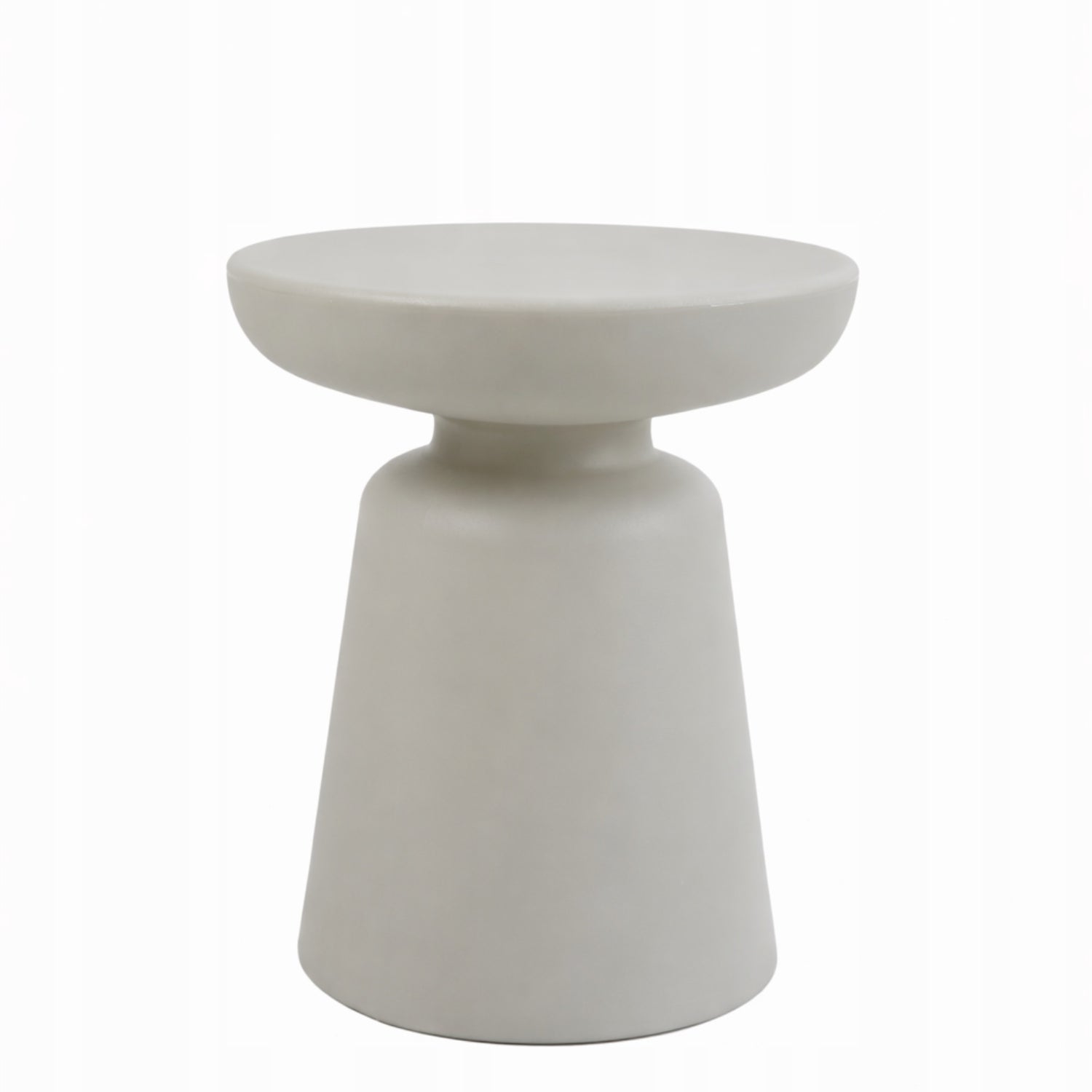Stolik Kawowy LUMI Plastikowy SZARY Nowoczesny DESIGN Stolik Nocny