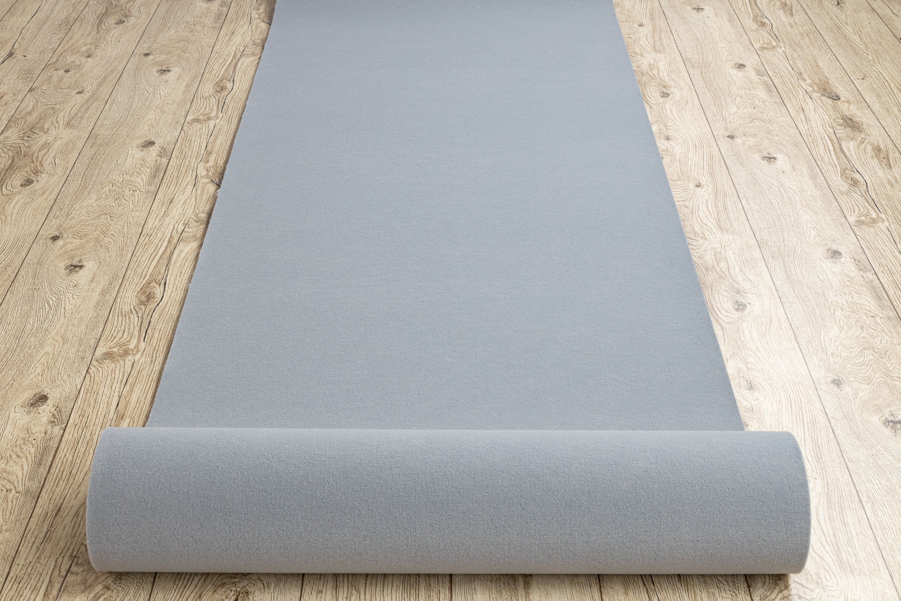 Chodnik RUMBA podgumowany, jednokolorowy szary 70 cm 70x370 cm - 5