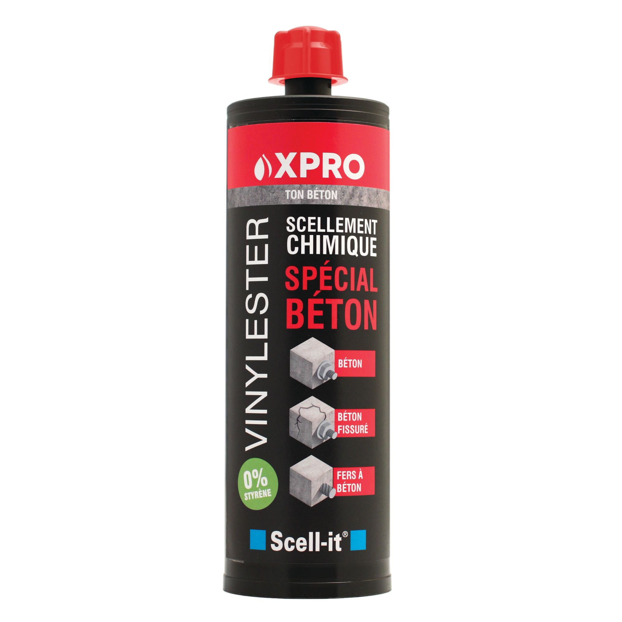 Mortier chimique vinylester x pro - Capacite : 300ml - SCELL IT - 3