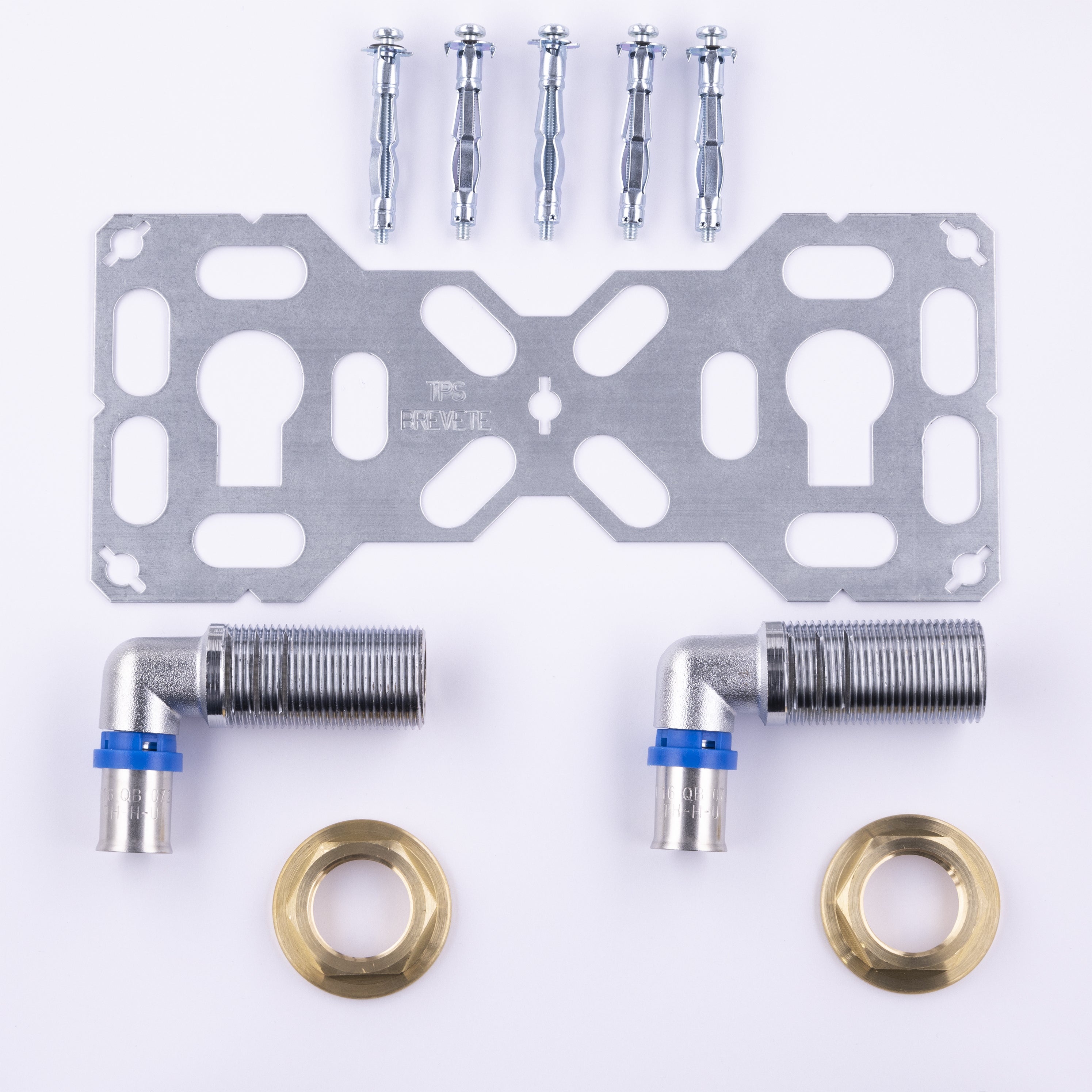 Placa de salida de doble pared para tubería multicapa de Ø16 para ducha/bañera FIXSYSTEM - 5