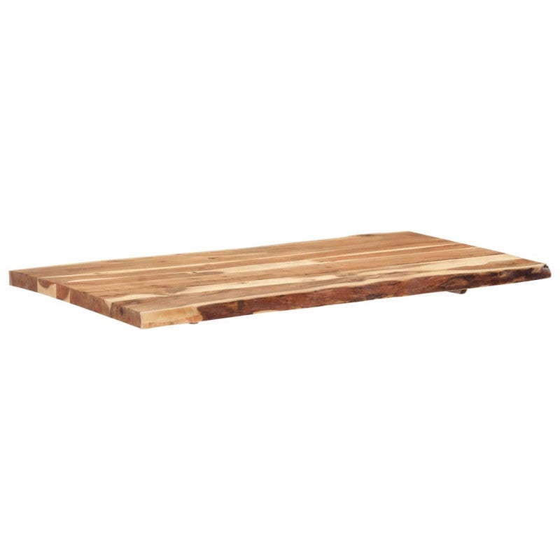 Dessus de table Bois d'acacia massiccio 118x(50-60)x3,8 cm - 5