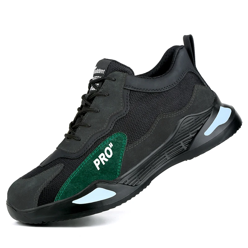 Vejtmcc Chaussures De Sécurité Pour Femme Légères En Maille Avec Embouts Acier, Coussin D'Air Et Semelle Respirante - Idéales Pour Le Travail