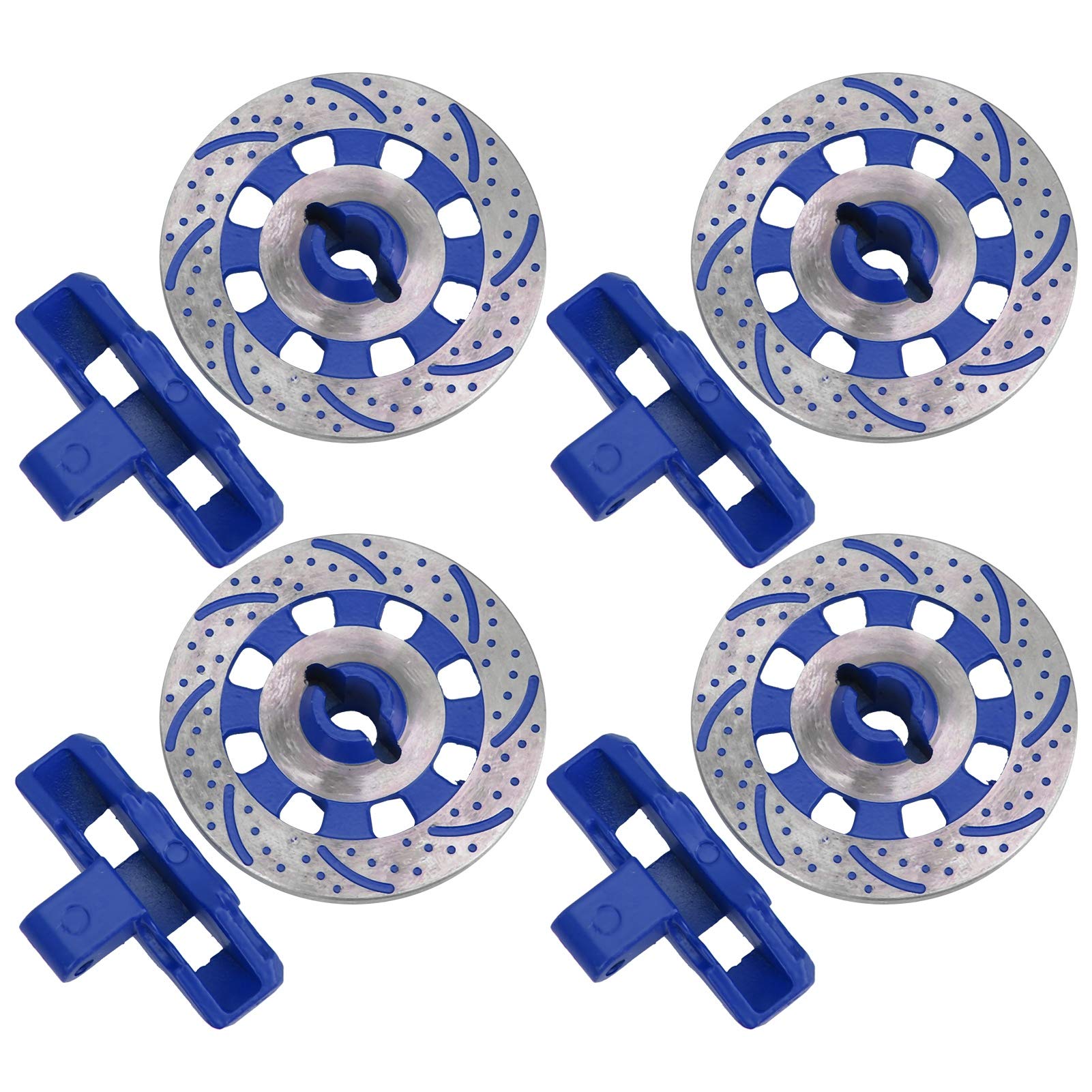 40 écrous De Roue M2 Pour Voiture RC Traxxas 1/18 - Hexagonaux, Fer Avec Doublure Nylon, Argentés - 5