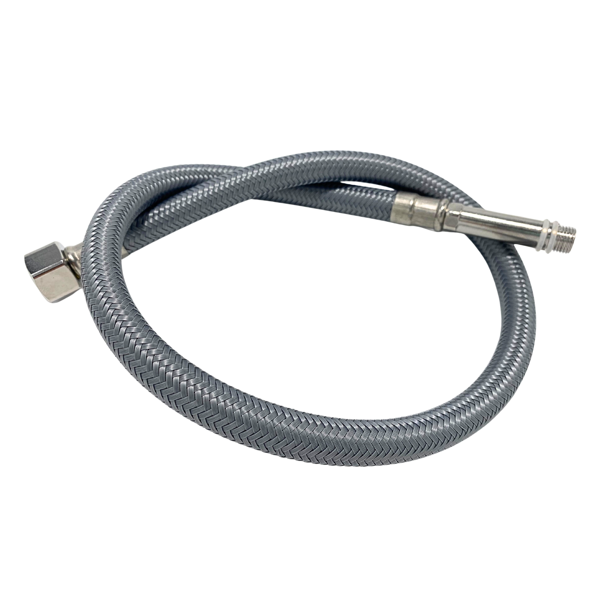 Balneo Wężyk Zasilający Do Baterii 3/8" x M10 40 cm Wąż PEX Do Wody Szary