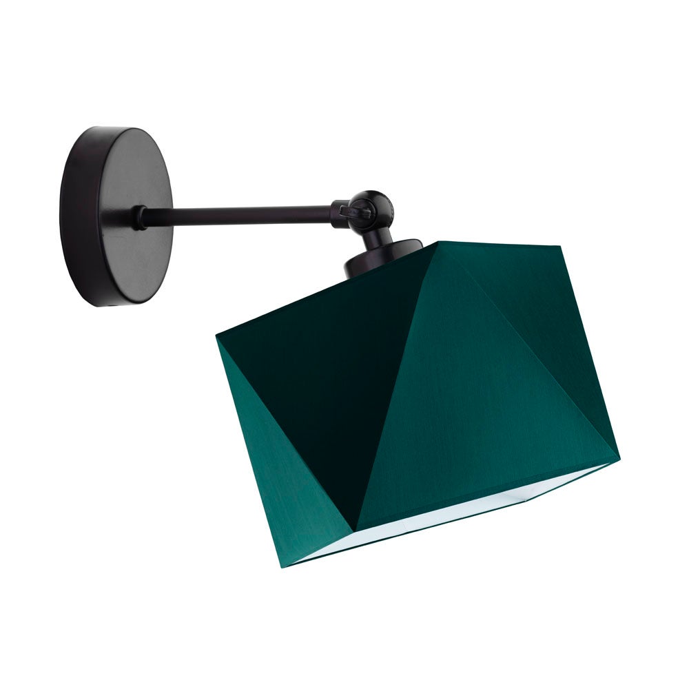 Kinkiet przegubowy lampa ścienna lampa na ścianę regulowany z abażurem diament LOKO