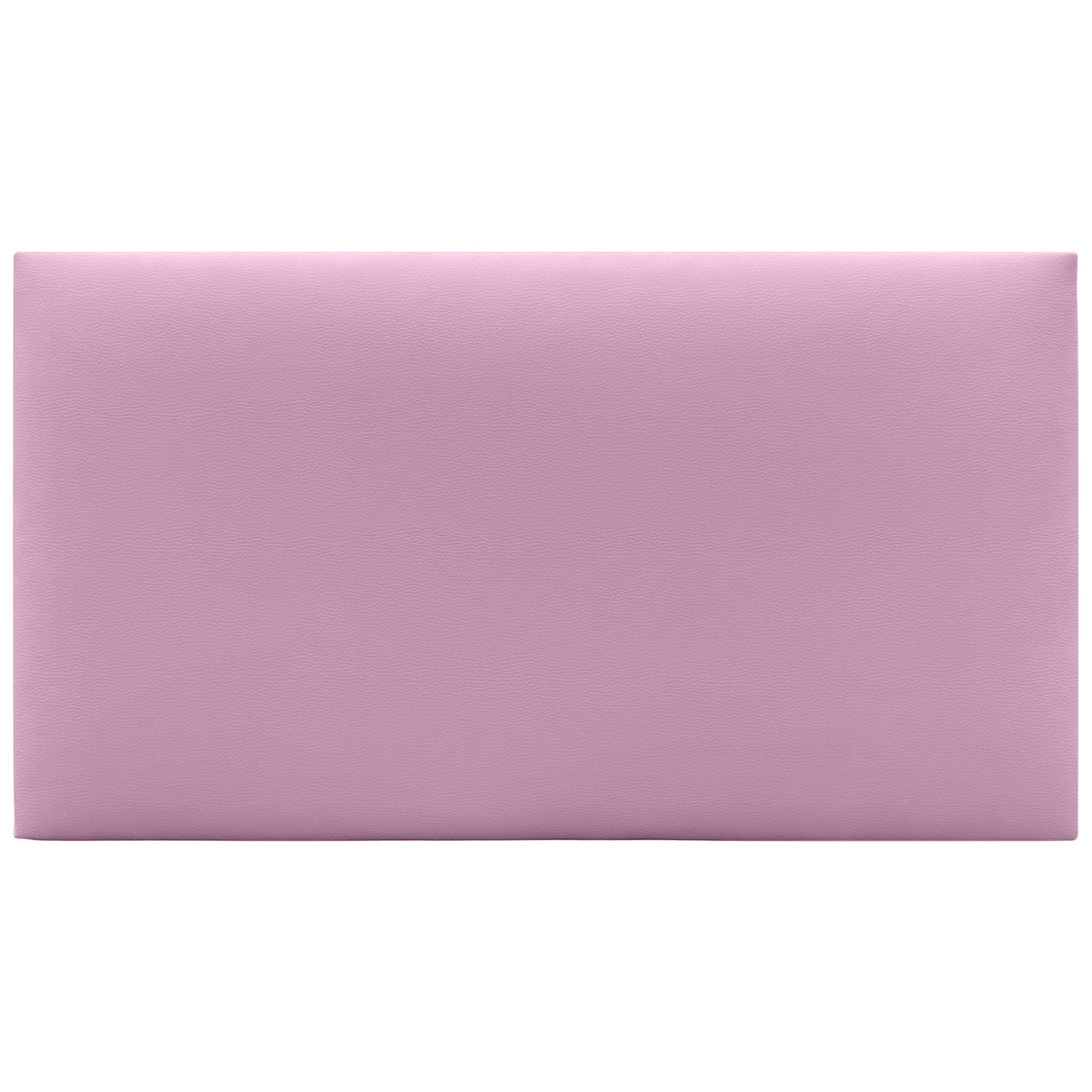 DHOME Cabecero de Polipiel Liso cabeceros Cabezal tapizado Cama (Polipiel Rosa, 90cm (Camas 70/80/90)) - 3