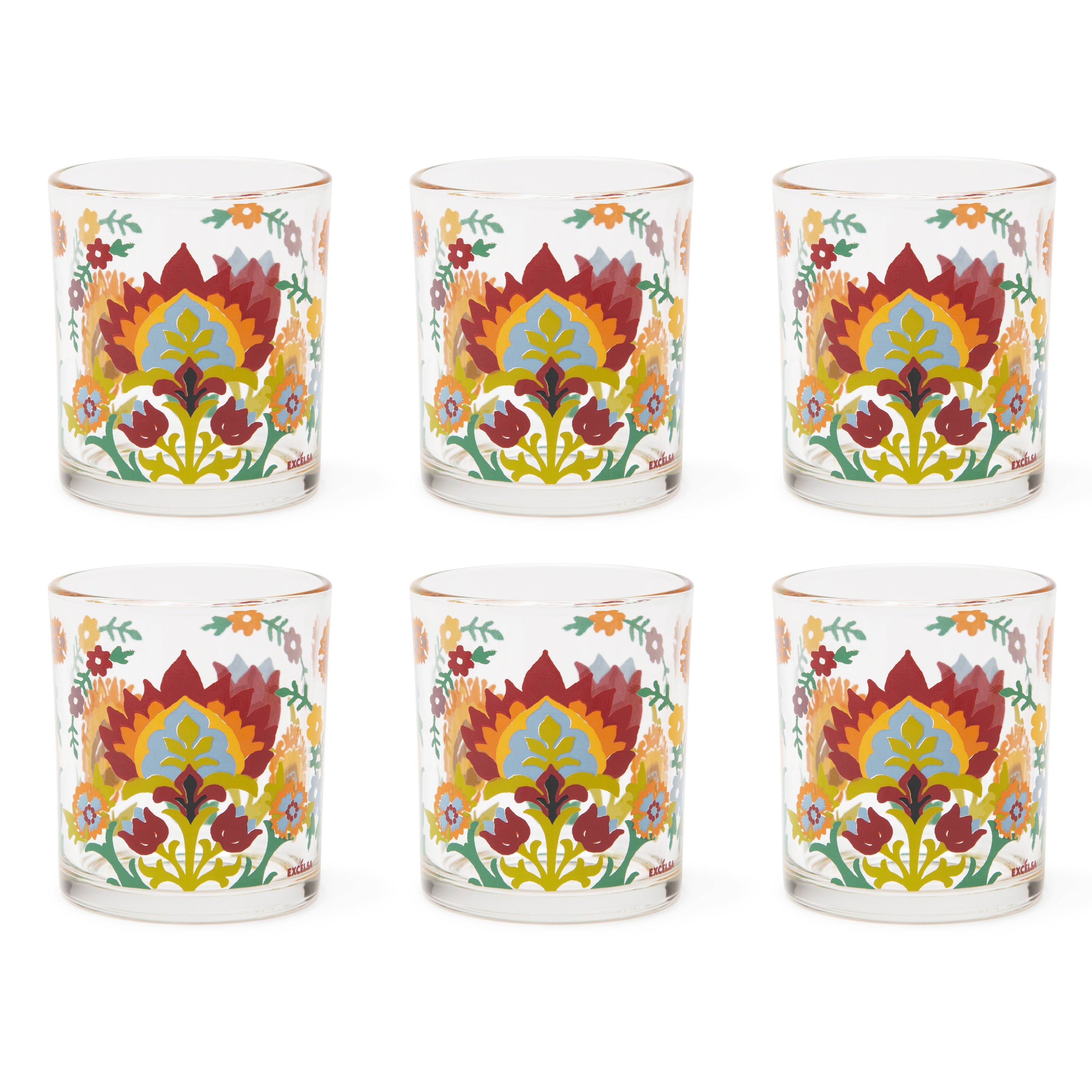 Excelsa Magatama Service Assiettes 18 Pièces, Porcelaine, Gris - 50423
