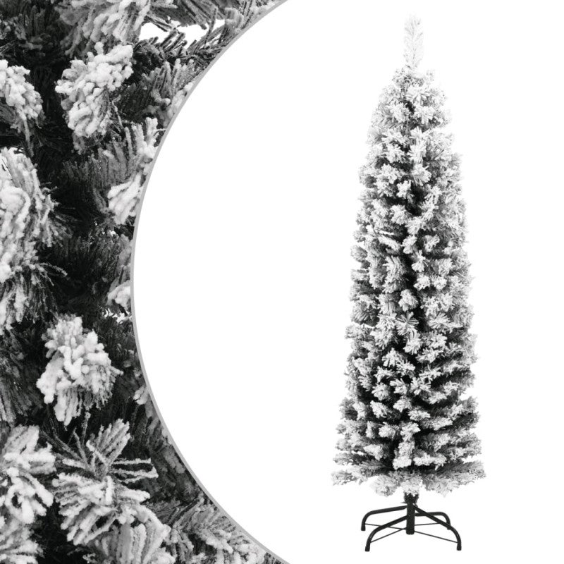 VIDAXL - Albero di Natale Artificiale con Luci LED e Neve Verde 400 cm