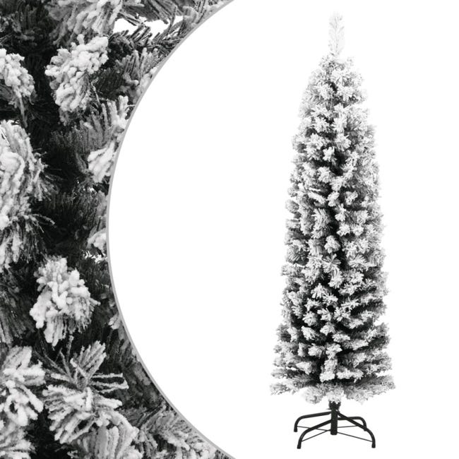 VIDAXL - Albero di Natale Artificiale con Luci LED e Neve Verde 400 cm VIDAXL - Albero di Natale Artificiale con Luci LED e Neve Verde 400 cm