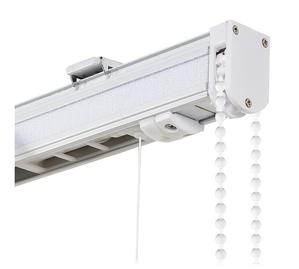 Estor Plegable sin Varillas, Estor Paqueto traslúcido para Ventanas y Puertas Beige, 60 x 175 cm - 8