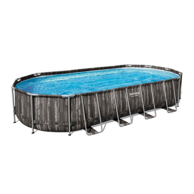 Bestway 5611T Set piscina fuori terra Power Steel da 732X366X122 cm