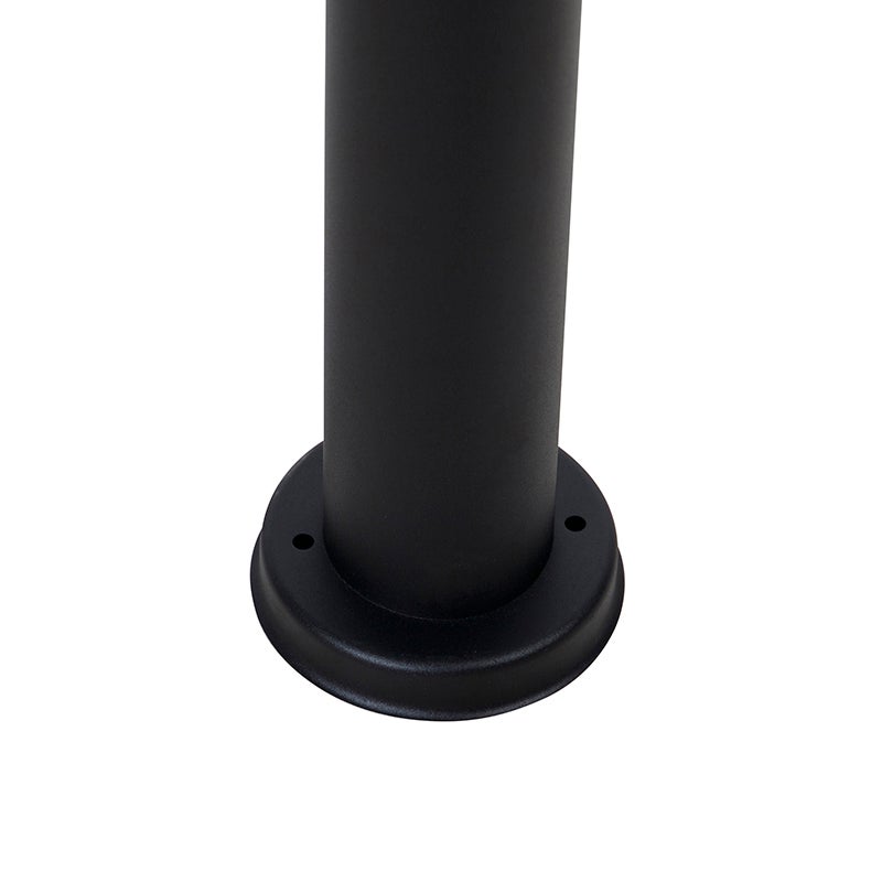 Lampada da esterno a stelo nera con globo trasparente 100 cm IP44 - Sfera - 6