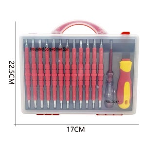 Jeu De Tournevis à Cliquet 40 En 1 - Embouts Acier S2 - Magnétique - Parfait Bricolage, Meuble, Vélo