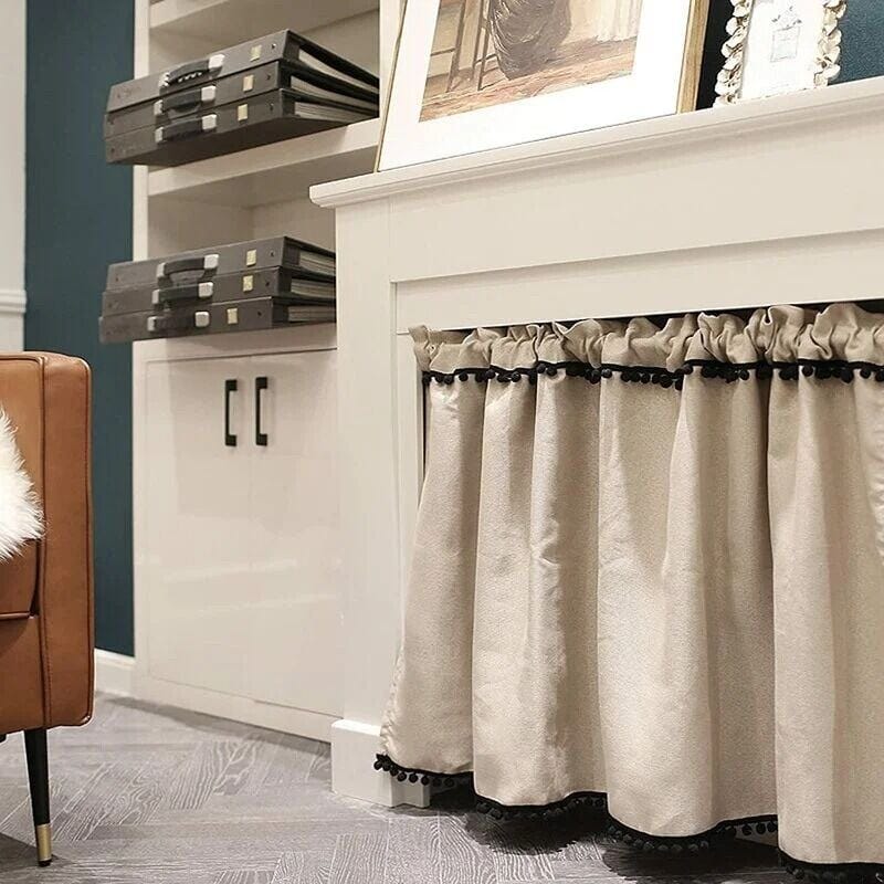 Tenda Da Cucina Corta Con Motivo Floreale - 150 Cm Di Larghezza, Perfetta Per Bistrò E Ambienti Moderni - Foto 7