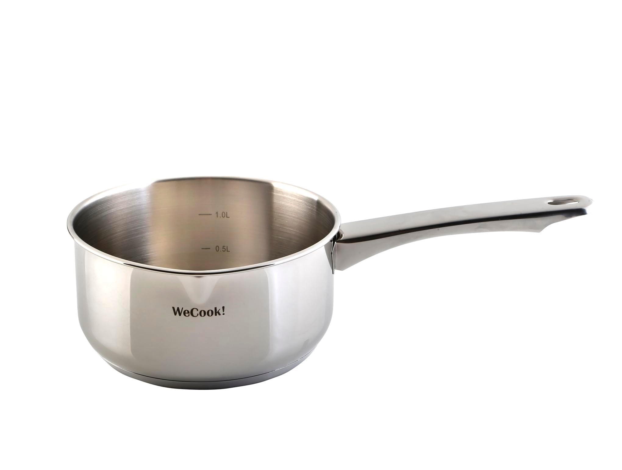 Wecook! Casseruola Per Induzione In Acciaio Inox 18/10 - Eleganza E Precisione In Cucina Con Scala Graduata Adatta A Induzione 16 Cm 1 5 Litri D 91435189