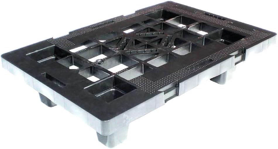 Griglia In Plastica Impermeabile Per Riporre Pallet Da Pavimento Impilabili Leggeri Con Griglie Traspiranti Facili Da Installare In Garage, Supermercato Cantina, 4 Pezzi, 30 X 30 X 2,5 Cm