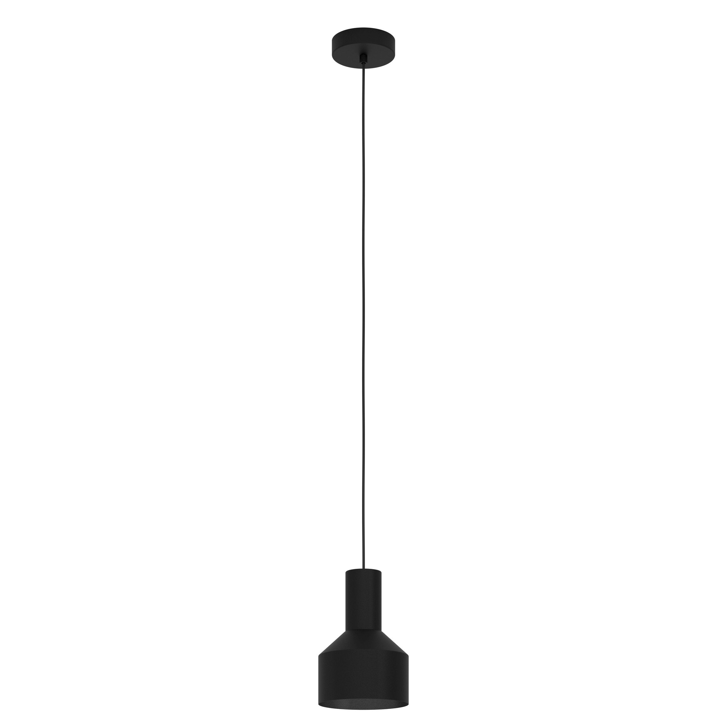 Suspension Eglo PERPIGO LED Noir, 5 Lumières - L'Art De La Lumière