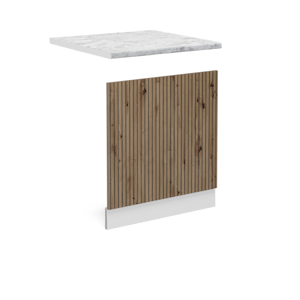 Vicco Panel przedni R-Line, Dąb rzemieślniczy, 60 cm , BP Marmur