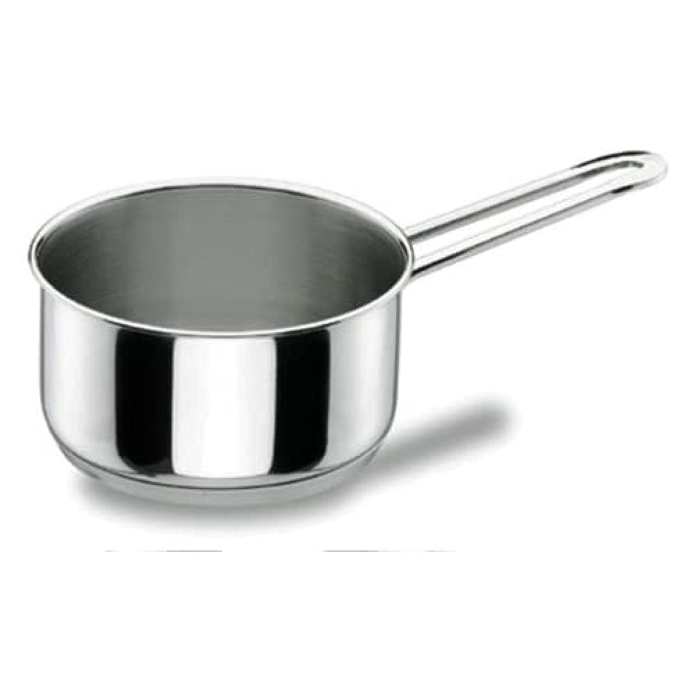 Casserole Lacor 12 Cm - Inox 18/10, Fond Triple Sandwich, Compatible Induction, Contenance 0,75 L
